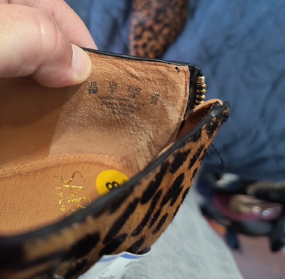 Leopard Print Ankle Booties - image 7